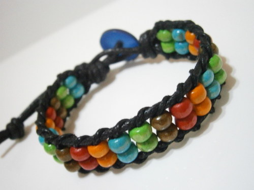 Pestrobarevný náramek (Wrap Bracelet) — foto 1