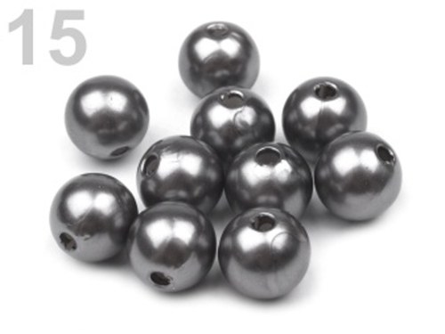 Korálky plast 10mm-22ks