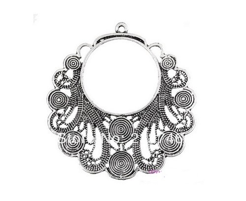 Přívěsek - kulatý, s ornamenty
