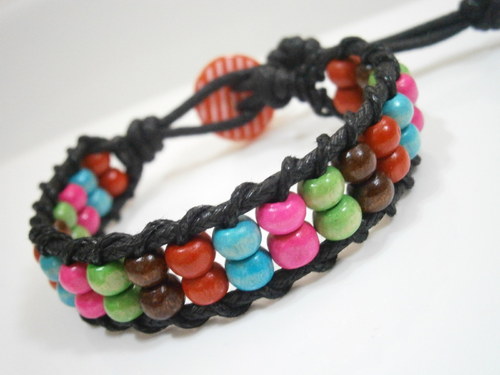 Pestrobarevný náramek (Wrap Bracelet) — foto 1