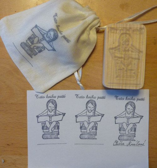 Razítko do knihy "ex libris" — foto 1