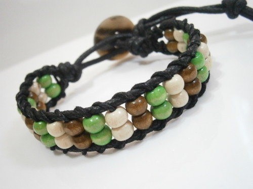Přírodní náramek (Wrap Bracelet)