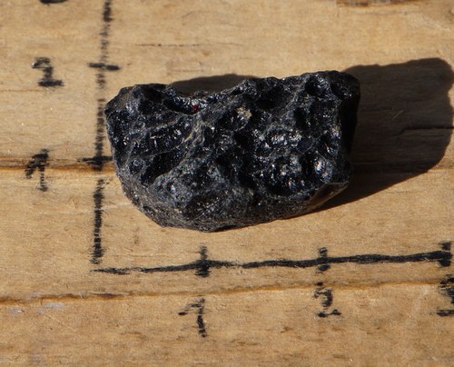 Tektit, meteorit B3356 — foto 1