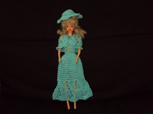 Šatičky pro Barbie - světle zelené — foto 1