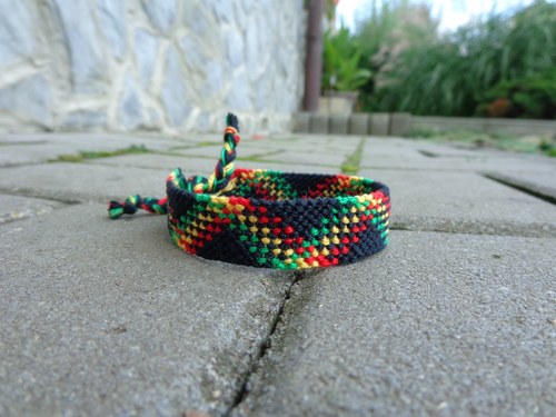 Rasta náramek na přání — foto 1
