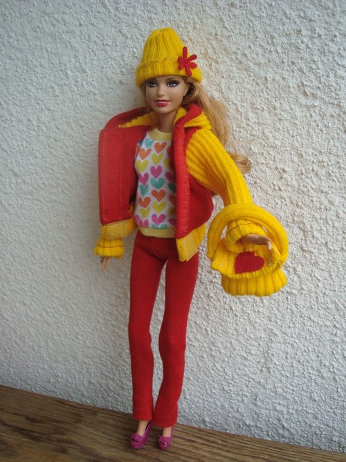 Barevný podzimní set pro Barbie — foto 1