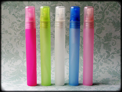 Lahvička - sprej, různobarevná (10 ml)