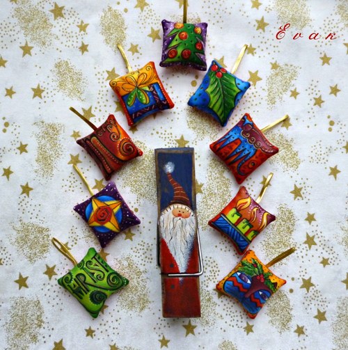 LAUREL BURCH sada ozdob 9 ks za 165 Kč — foto 1