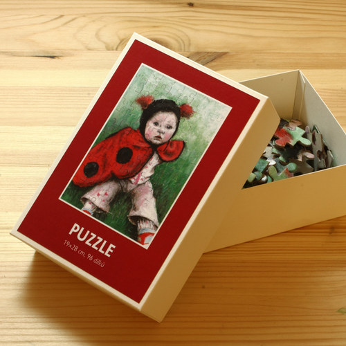 Ručně malované puzzle na přání — foto 1