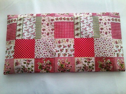 Nahřívací pohankový polštářek bederní - patchwork — foto 1