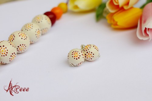 Ethno Dots - náušnice — foto 1
