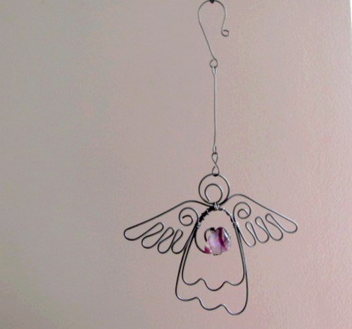 Andílek s fluoritem — foto 1