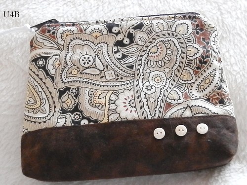 Taštička Paisley Hnědá II. — foto 1