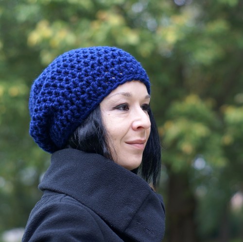 Navy (čiapka+nákrčník) — foto 1