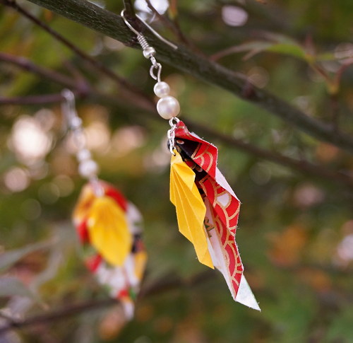 Dvojité origami lístky — foto 1