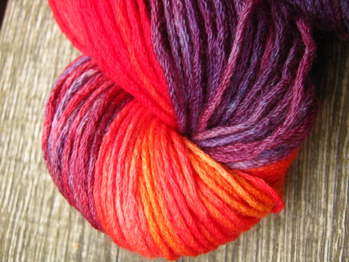 100% merino "Hořící podzim" — foto 1