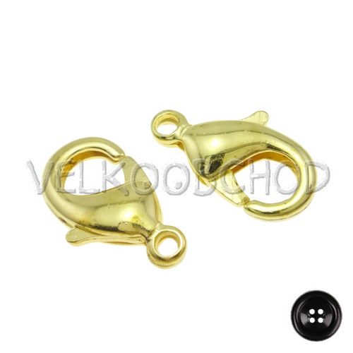 Karabinka 12x6,5mm (5 ks) - zlatá