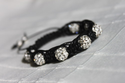 Náramek makramé Crystal — foto 1