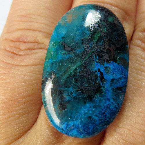 Azuro-Malachit aneb "africká gem silica" č.1 — foto 1