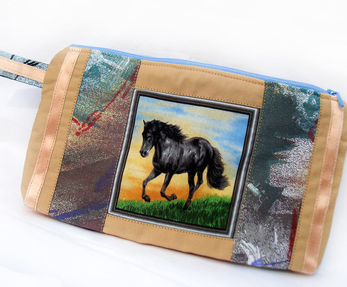 Black horse - taštička na všelicos — foto 1