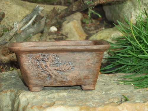 Bonsai miska tmavá malá — foto 1