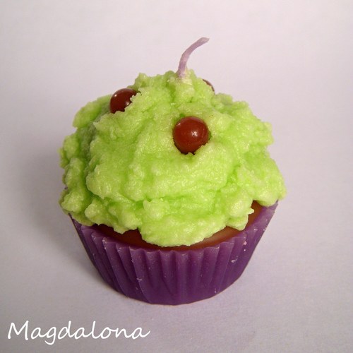 Limetkový cupcake - malý — foto 1