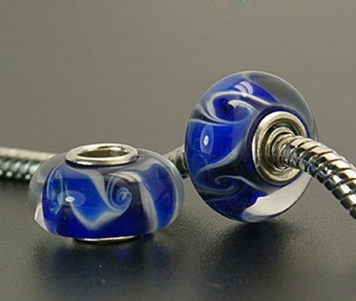 Pandorka s jednotným středem! 14x7mm na řetízek