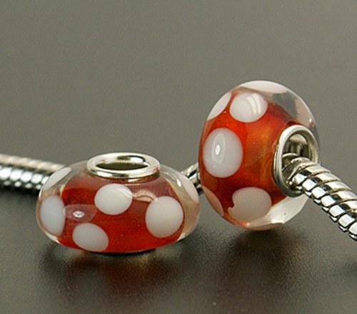 Pandorka s jednotným středem! 14x7mm na řetízek