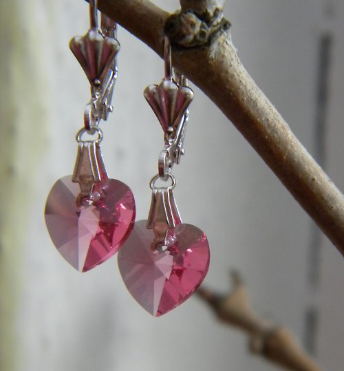 Růžové Swarovski — foto 1