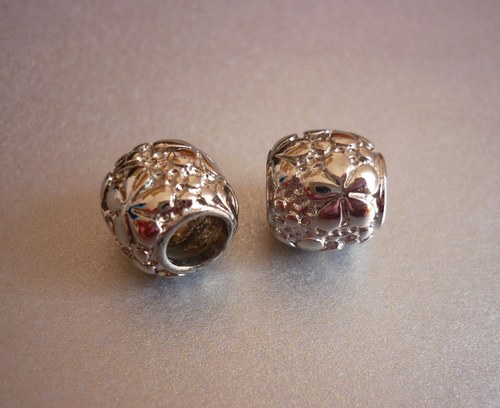 Ch80/korálek s kytičkami CHIR. OCEL316L/11,5x13mm