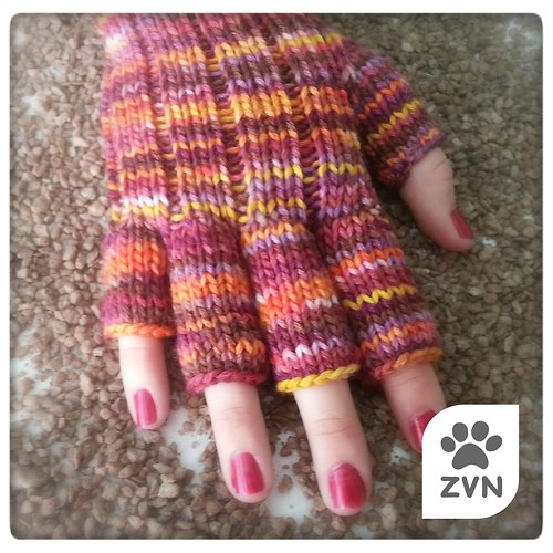 Rukavice bezprsťáky 100% merino rezervace — foto 1
