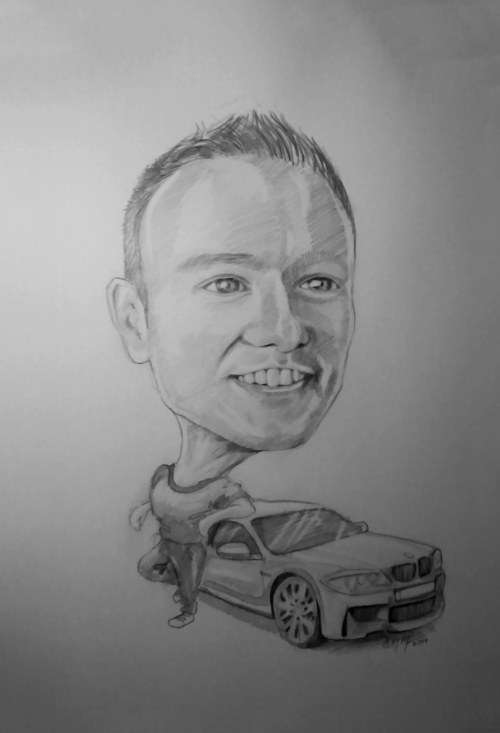 Karikatura - BMW — foto 1