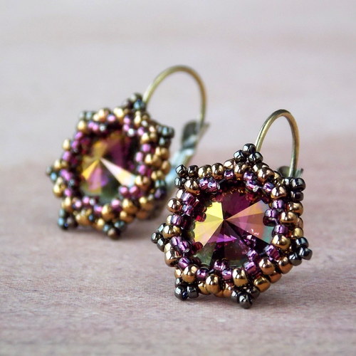 Z mystických bájí - Swarovski - náušnice... — foto 1