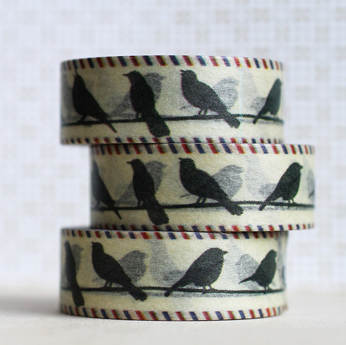 Washi páska -Ptáčci — foto 1