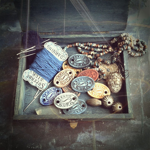 Sada cedulek - HAND WORK (10 ks v sadě) — foto 1