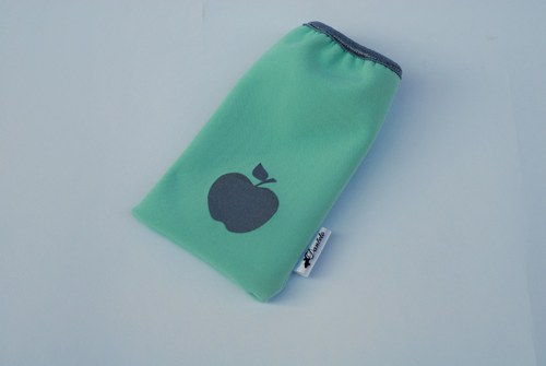 Softshell obal na mobil - jablko/mint — foto 1