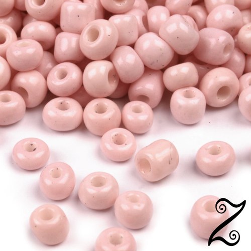 Rokajl, perleť, růžová světlá, 4mm, 50g