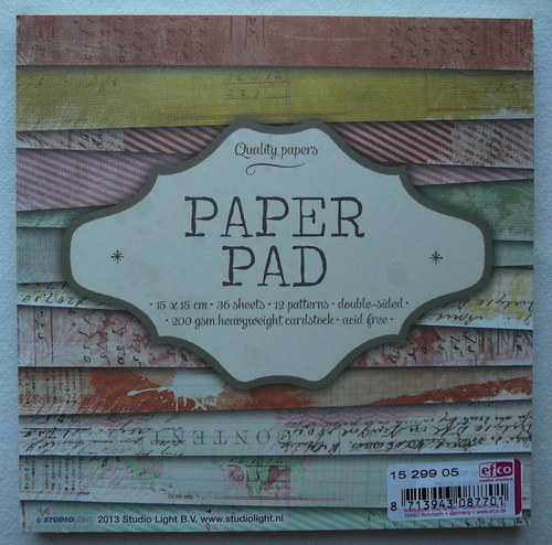 Sada papírů 32 ks 15,2x15,2 cm