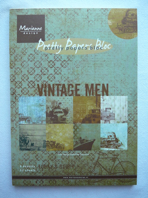 Sada papírů Vintage men32 ks A5 — foto 1
