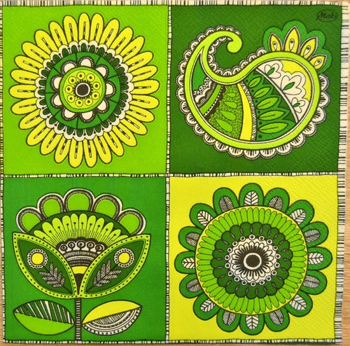 Zelené ornamenty — foto 1