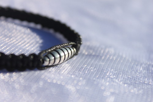 Náramek makramé/shamballa Unisex — foto 1