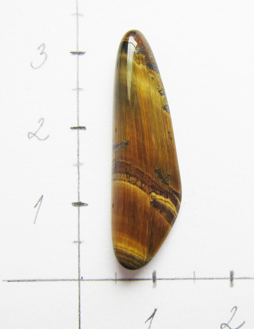 Tygří oko 30x11x5 — foto 1