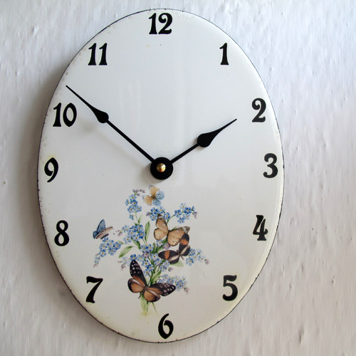Smaltované hodiny velké 171 — foto 1