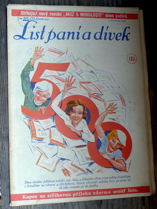 List paní a dívek ... 22/1934 — foto 1