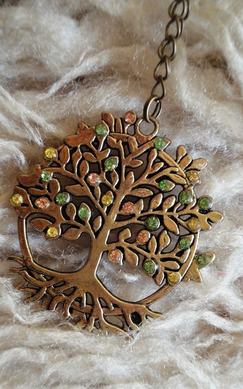 Náhrdelník "GOLD TREE" — foto 1