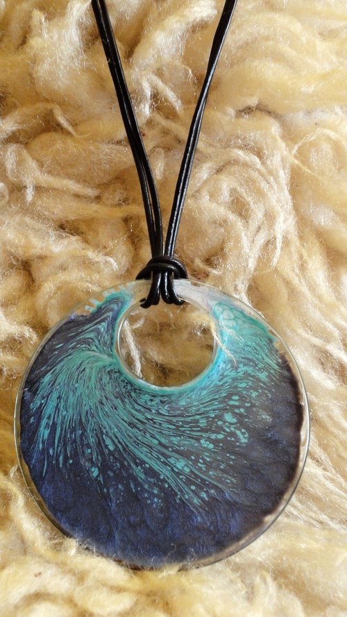 Náhrdelník "TURQUOISE NIGT" — foto 1