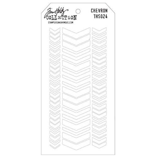 Scrapbooková šablona Chevron — foto 1