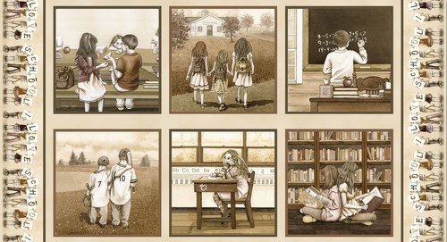 Panel Elizabeth´s děti ve škole — foto 1
