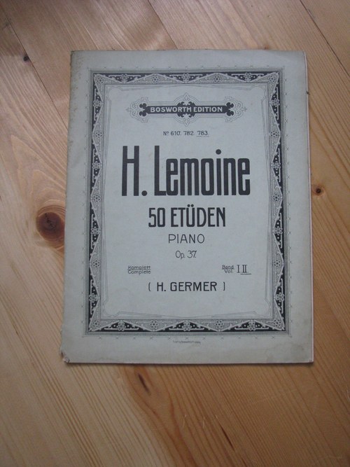 H. Lemoine - 50 etud pro piano — foto 1