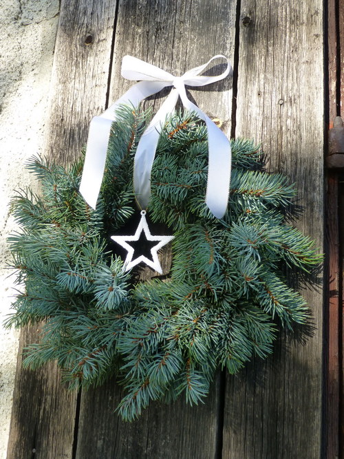 Adventní modrý s hvězdou — foto 1